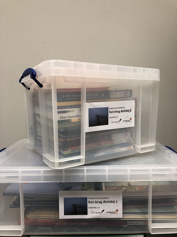 Boekenkisten Een brug dichtbij Bibliotheek OBGZ